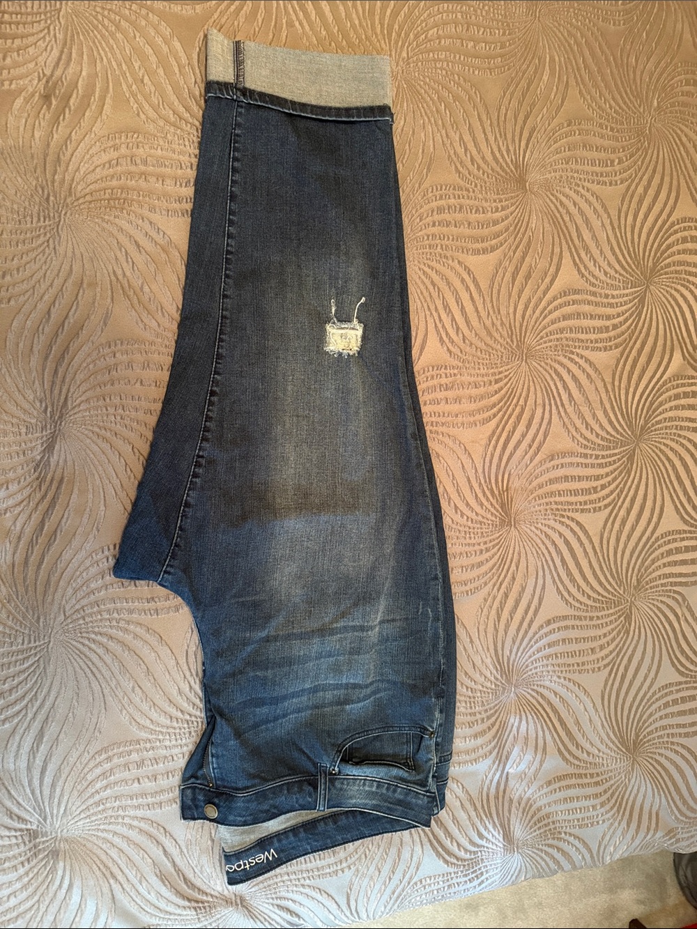 Westport women’s boyfriend Dark Blue Denim Jeans